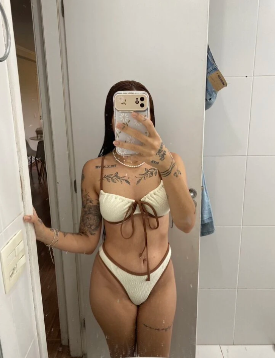 Ivory Mocha Bikini