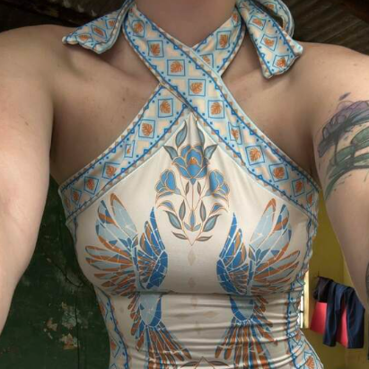 Tropical Macaw Dress