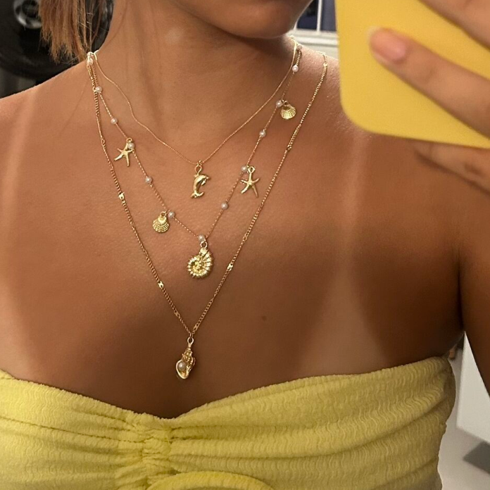 Ocean Charm Necklace