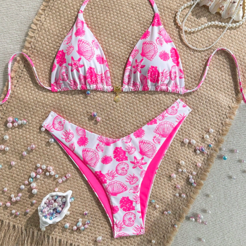 Sunlit Shell Bikini