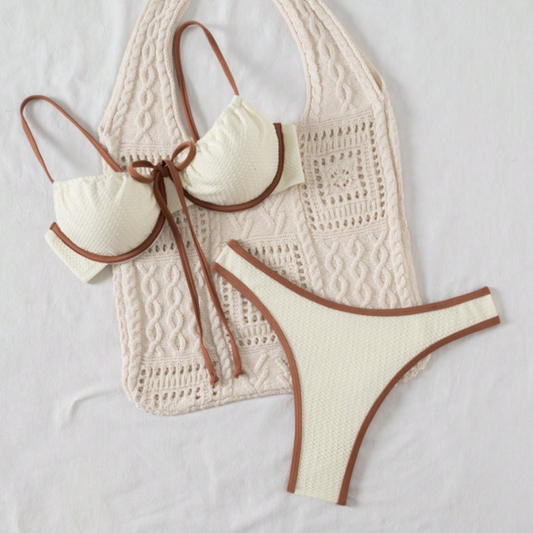 Ivory Mocha Bikini