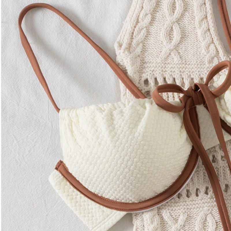Ivory Mocha Bikini