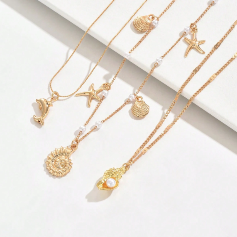 Ocean Charm Necklace