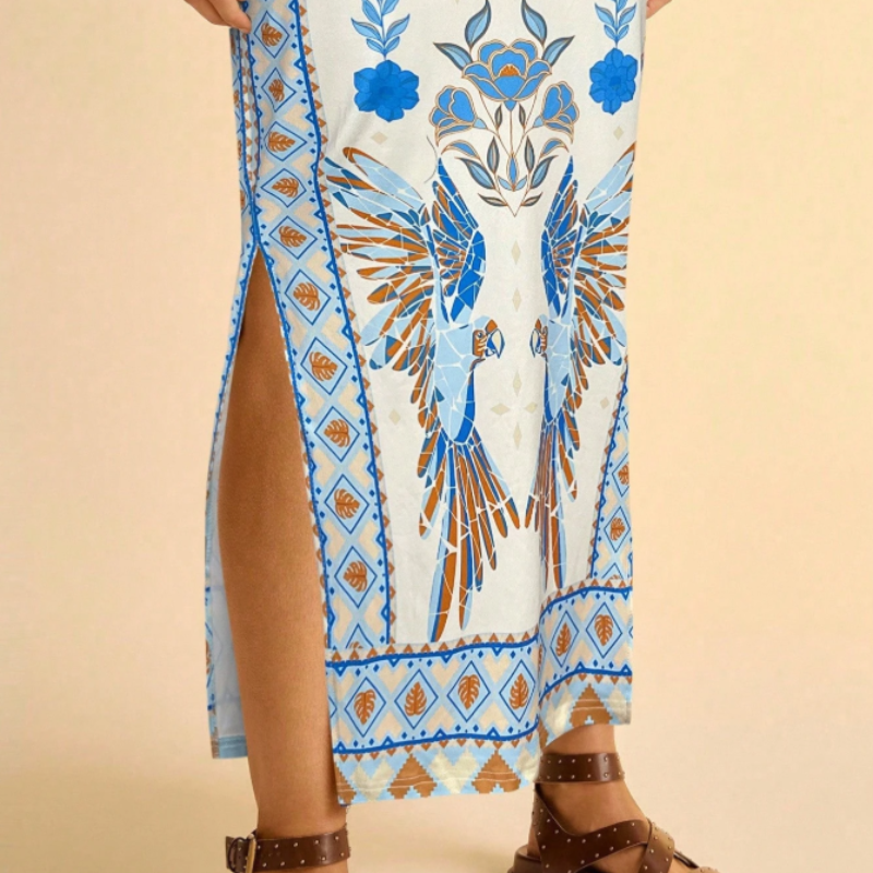 Tropical Macaw Dress