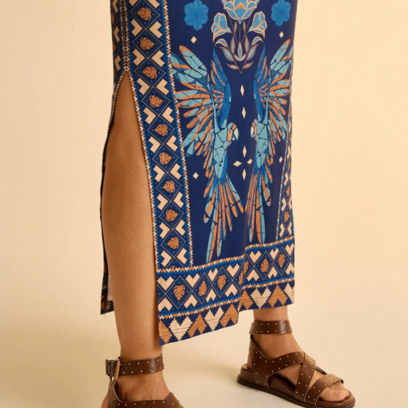 Tropical Macaw Dress