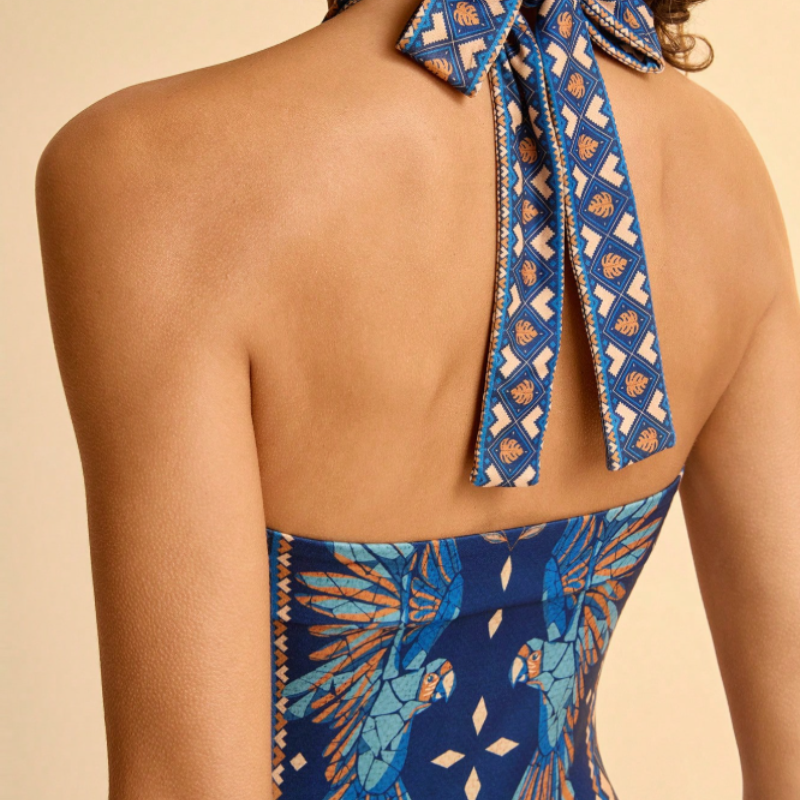 Tropical Macaw Dress