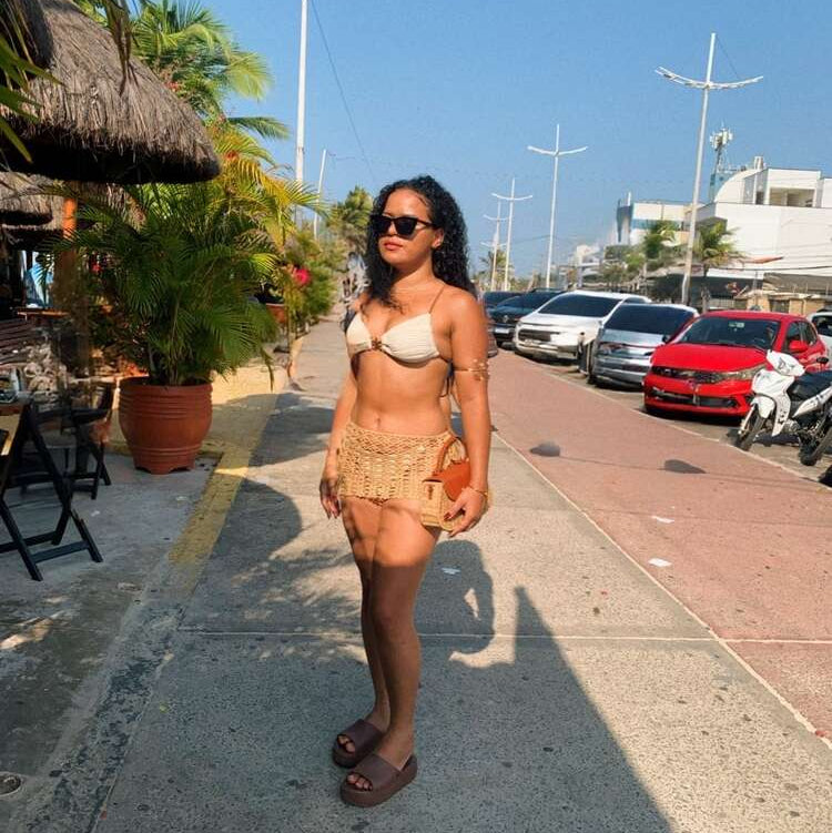 Golden Shell Bikini